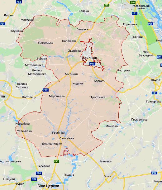 Васильківський район Перевірка на поліграфі детекторі брехні у місті Васильків