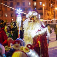 Уличная Новогодняя программа Деда Мороза