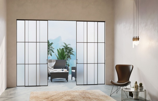 купить раздвижные межкомнатные двери и перегородки миксал loft 15