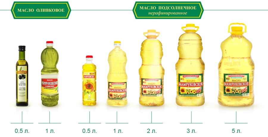масло подсолнечное нерафинированное объемом 0,5л.,1л.,2л.,3л.,5л. unrefined sunflower oil