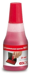 Штемпельная краска красная