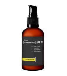 Крем дневной 50, SUN & PANTENOL. ультра-защита SPF-50
