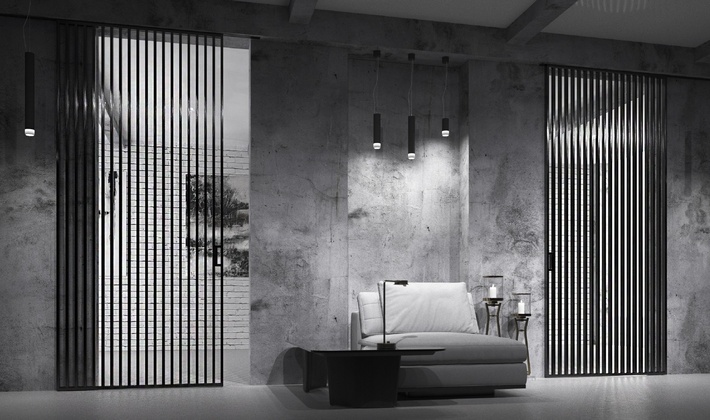купить раздвижные межкомнатные двери и перегородки миксал loft 12
