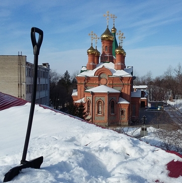 Очистка крыш от снега и сосулек Хабаровский край