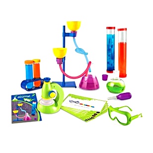 Набор с пробирками реактивами и инструкцией для опытов