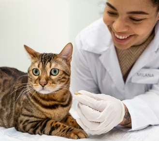 Как можно без стресса дать лекарство кошке с хронической болезнью почек? Для лечения купите Пронефра