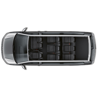 Volkswagen Caravelle планировка