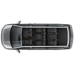 Volkswagen Caravelle планировка