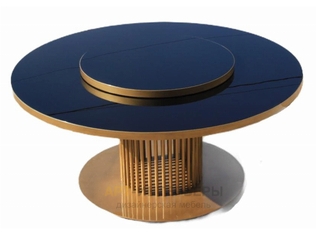 синий стол от арт интерьеры