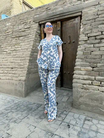 Шелковая пижама