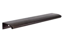Ручка-профиль накладная L.200мм, отделка бронза темная