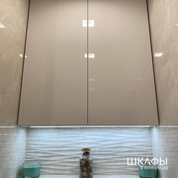 Шкаф над инсталляцией на заказ
