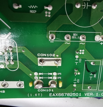 Подключение обманки на EBR805254