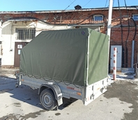 Тент на прицеп