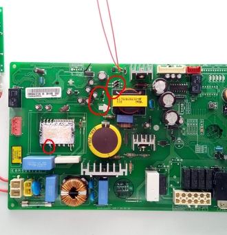Подключение обманки на EBR652501