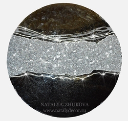 Панно на стену из ювелирной смолы - яркий акцент интерьера