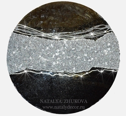 Панно на стену из ювелирной смолы - яркий акцент интерьера