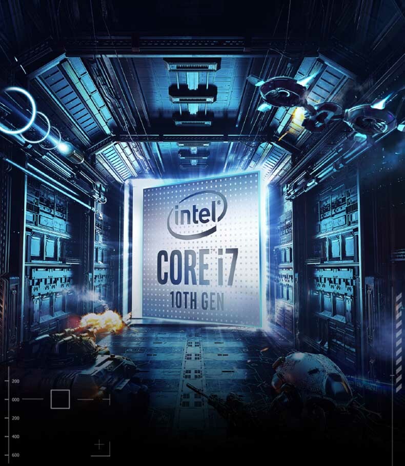 Процессоры Intel Core i7 10-ого поколения I7-10870H c 8 ядрами, 16 потоками и 16 Мб КЭШ