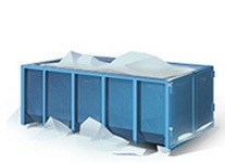 контейнер 27 кубов для вывоза снега