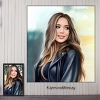 Портреты по фотографии на заказ в Москве. Картина по фото подарок, заказать, акварель, под масло