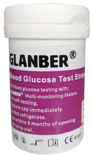 glucose test strips glanber