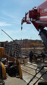 Аренда автокрана 30 тонн SANY вылет стрелы 42 метра в Уфе,Башкортостан от ЛидерБашСпецСтрой
