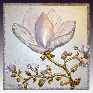 Интерьерная картина в ювелирно-декоративном стиле