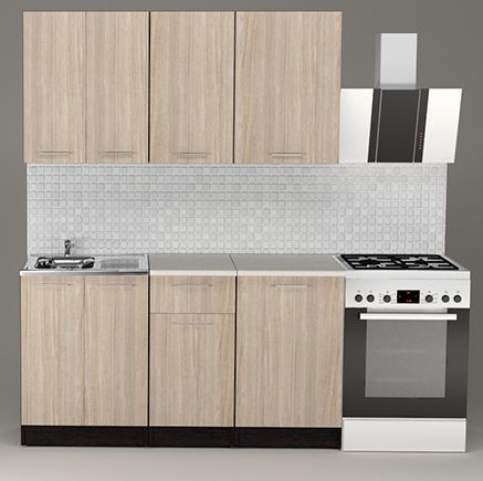 Кухонный гарнитур 1,5м