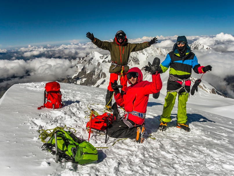 Kazbek восхождение Грузия