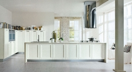Итальянский массив в стиле Модерн, кухни проша,кухня альба бьянко, белая кухня в спб, белая кухня фото, белая кухня купить