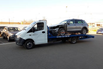 Перевозка аварийного автомобиля