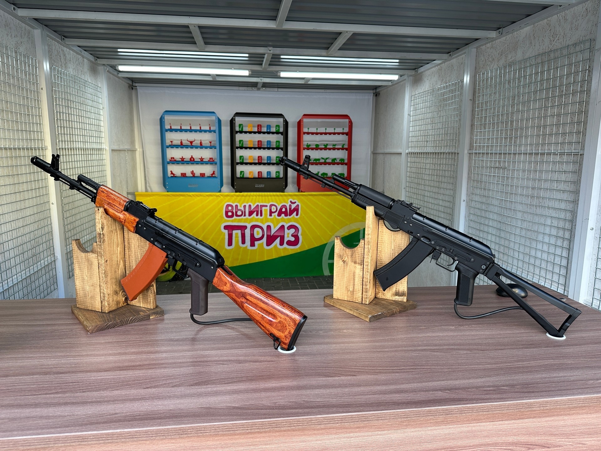 Уличный павильон для тира