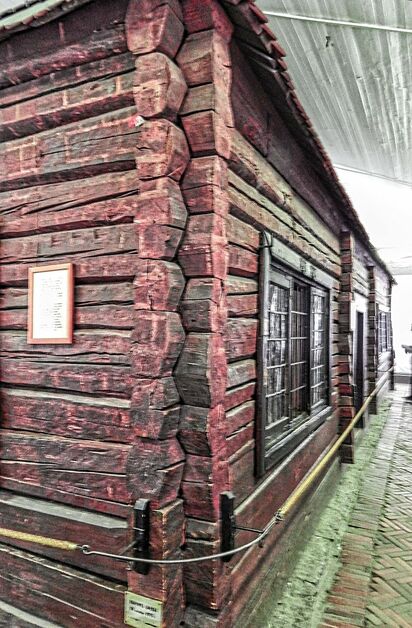 деревянный дом Домик Петра I