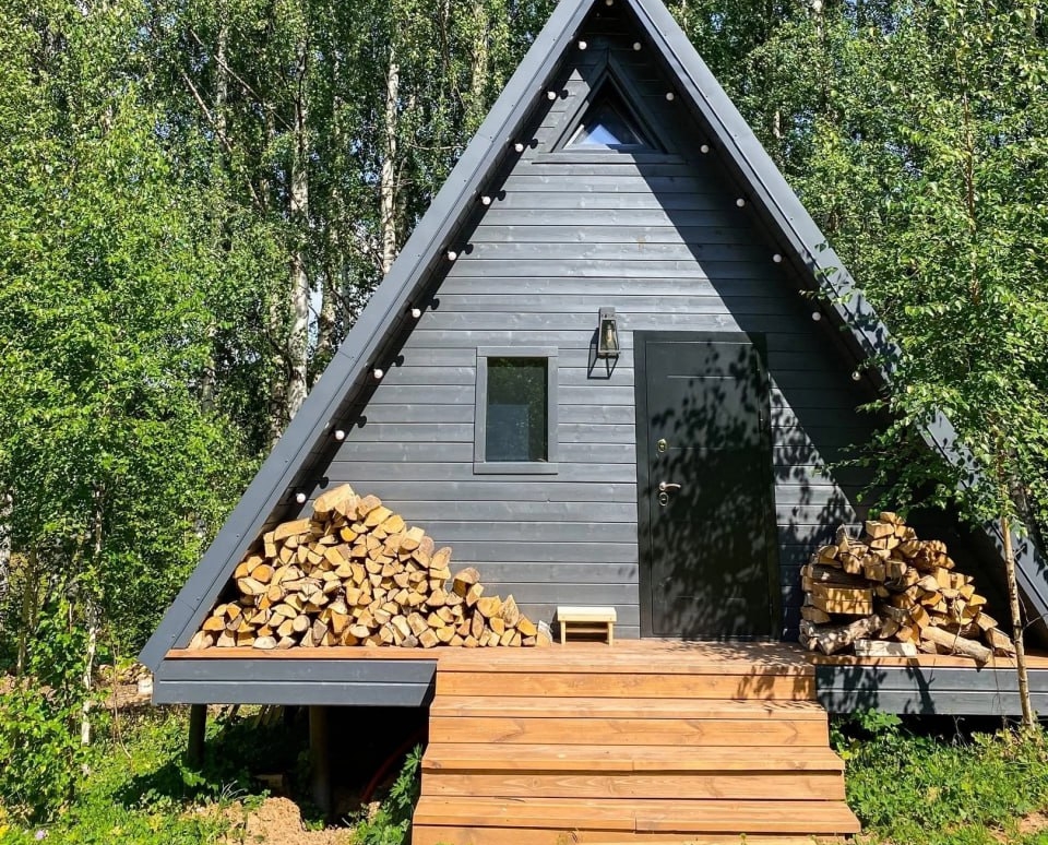 проект дома афрейм 6 на 8