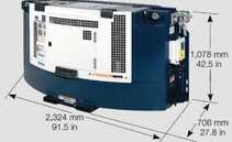 Навесной дизель генератор для рефконтейнера