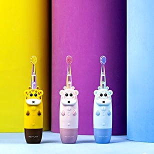 Электрическая зубная щётка с героями мультфильмов