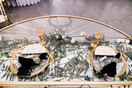 красивый свадебный стол