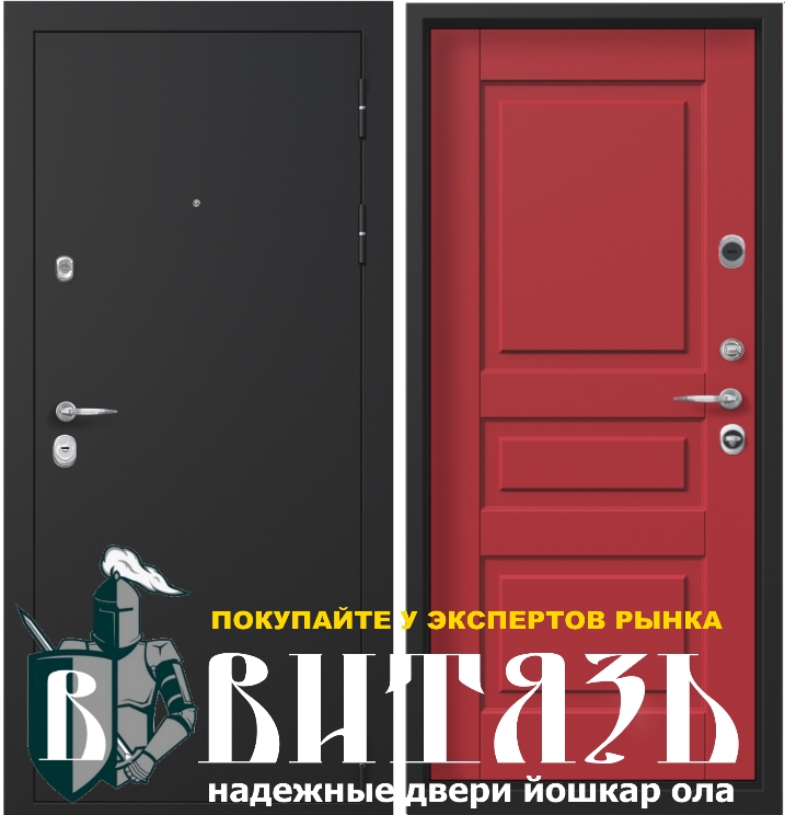 Стальные двери Йошкар Ола Витязь фото в интерьере, Витязь сотка 10 см