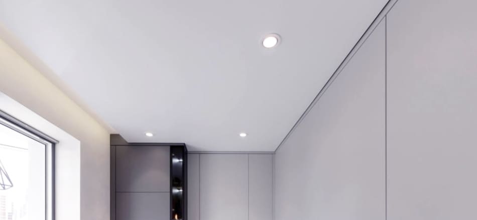 Теневой натяжной потолок