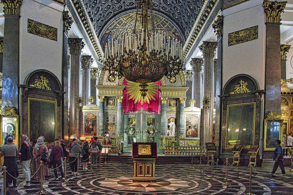 Казанский собор внутри