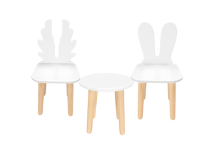 Детские стулья и столы