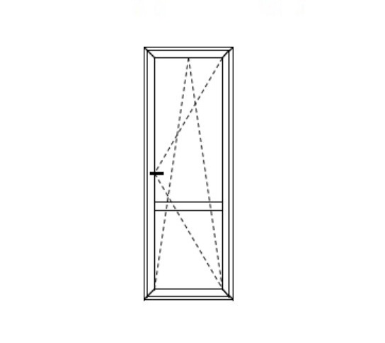 балконная дверь схема