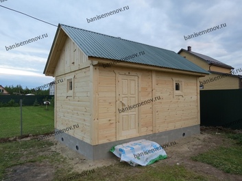 Строительство бани под ключ в Нижегородской области от производителя