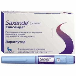 Саксенда от диабета шприцы