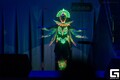 Световое шоу Дурга на карнавале в Геленджике