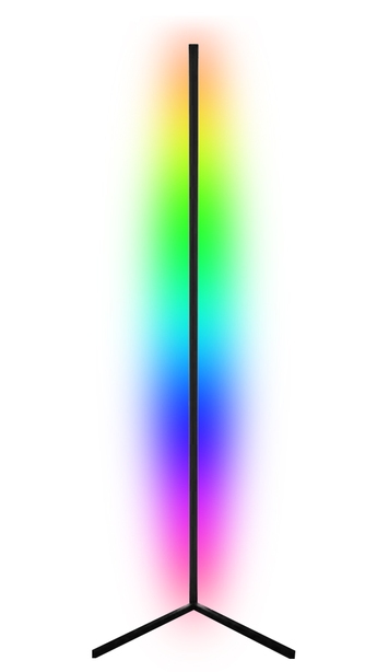 Цветной торшер RGB в интерьер
