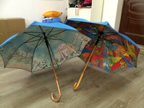 Пошив зонтов с логотипом 