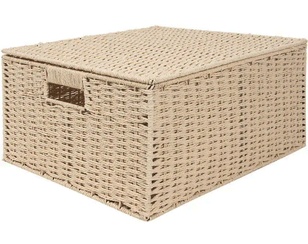 Корзина из лозы или ротанга как стильный и практичный подарок на юбилей