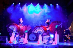 Светодиодные костюмы китайских танцовщиц 