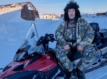 по Енисею на снегоходах экспедиция